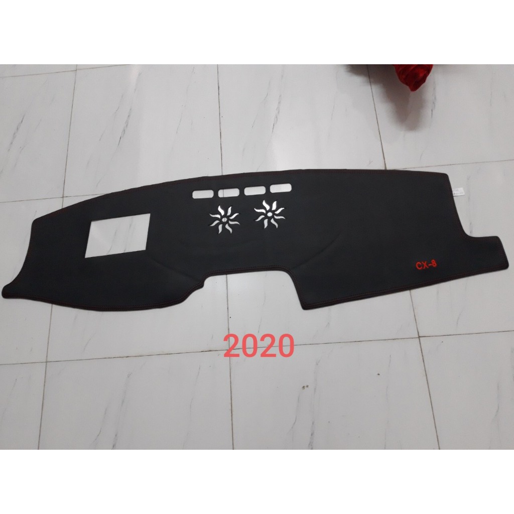 Thảm trải taplo MAZDA CX8 đời 2020-2025 CÓ HUD chống nóng, bảo vệ mặt taplo xe