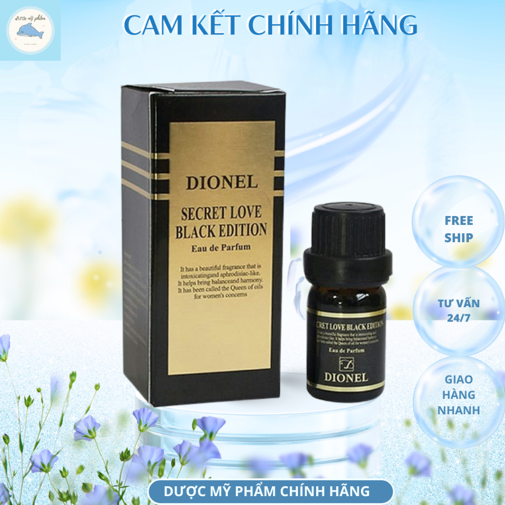 [che tên sp] Nước hoa vùng kín DIORNEL 1 giọt thơm dịu nhẹ quyến rũ lưu hương cả ngày.