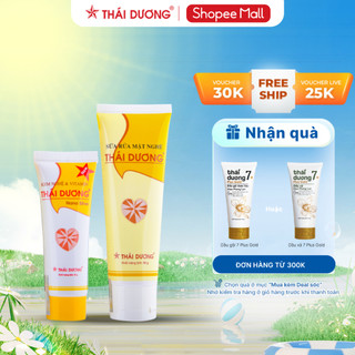 Bộ sản phẩm Sữa rửa mặt nghệ Thái Dương 90g và kem nghệ Thái Dương 20g