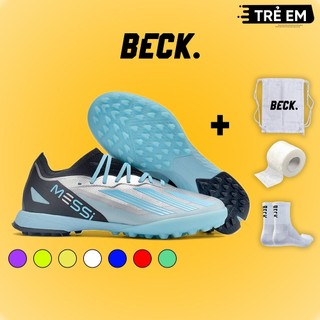 Giày Bóng Đá Trẻ Em X Crazyfast.1 SOCCER BECK, Đế Đinh TF, Bám Sân, Các Màu Sắc, Sân Cỏ Nhân Tạo
