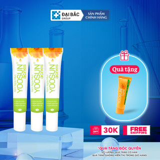 Kem YOOSUN ACNES ngừa mụn xẹp mụn thâm sẹo - Tuýp 15g - Combo 3 Tuýp