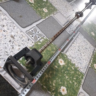 Vít me bi nsk 1520 hành trình 820mm gối 2 đầu mặt bích 86mm