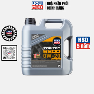 Dầu Nhớt Động Cơ Ô Tô LIQUI MOLY  Top Tec 6200 0W20 4L - 20788