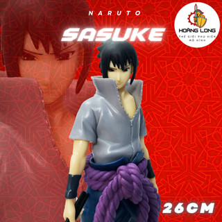 Mô hình Sasuke Uchiha 26cm, figure Naruto quà tặng Sưu tầm Độc đáo, trang trí PC, bàn làm việc (phụ kiện Hoàng Long)