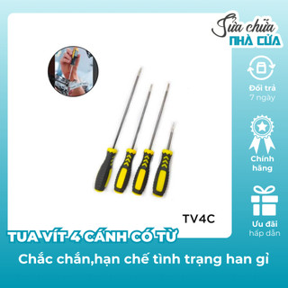 Tô vít 4 cạnh có từ, Tua vít 4 cạnh có từ hạn chế tình trạng han gỉ,
