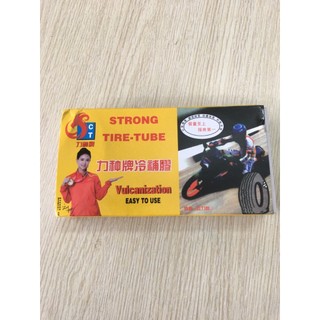 Miếng vá săm xe đạp, xe máy (Hộp bao gồm 1 tuýp keo+ 48 miếng vá)