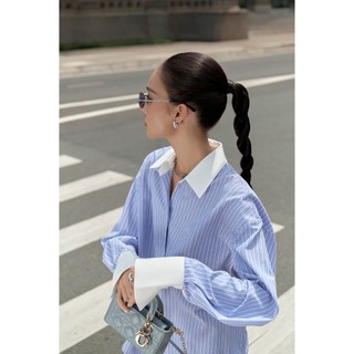 Áo sơ mi phối tay BASIC BETA SHIRT