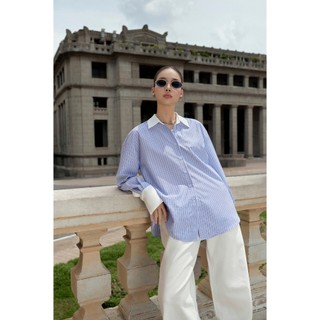 Áo sơ mi phối tay BASIC BETA SHIRT