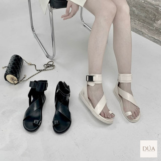 Giày sandal chiến binh xỏ ngón cực ngầu, chính hãng kaili, n25, đế cao 3 phân, boot nữ, sandal nữ