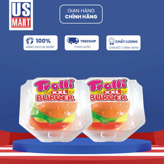 Kẹo Dẻo Trolli Burger Gummi size XXL 50G