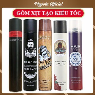 Gôm xịt tóc nam cao cấp siêu cứng tạo kiểu giữ nếp MN26