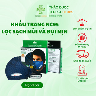 Khẩu trang than hoạt tính NeoVision NeoMask NC95 Chống bụi siêu mịn PM2.5, lọc khuẩn BFE >95%