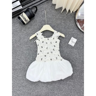 Váy nơ chân phồng bé gái