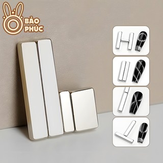 Nam Châm Tạo Hình Tròn, Cong, French - Nam châm tạo hình tròn đa năng hút được nhiều hình mẫu đẹp - Set 4 nam châm