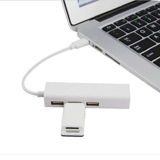 Cáp chuyển đổi USB type C ra 3 cổng USB 2.0 + cổng lan RJ45