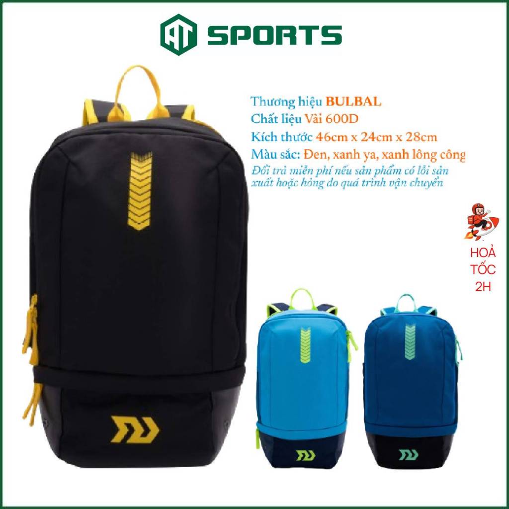 Balo Thể Thao Bulbal, Balo Nam - Balo Nữ, Ba Lô Thời Trang Có Ngăn Đựng Giày - Túi Dã Ngoại