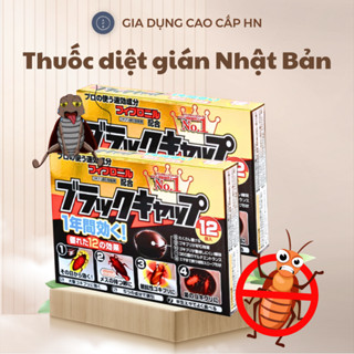 Thuốc Diệt Gián Nhật Bản 12 Viên An Toàn Hiệu Quả Cho Con Người Và Vật Nuôi