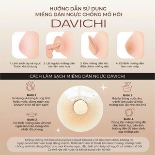 Miếng Dán Ngực Silicon Davichi Hàn Quốc