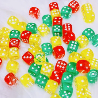 Xí ngầu trong suốt 17ly - combo 5 viên