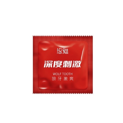 Bao Cao Su Gai Wolf Tooth, Bcs Gân Gai Nhiều Gel Bôi Trơn, Siêu Mỏng Chân Thực (10C) | Store_Chika