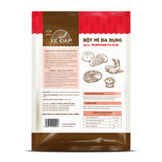 BỘT MÌ HIỆU XE ĐẠP SỐ 8, 11, 13 (1KG)