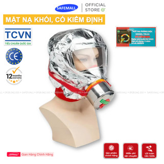 Bộ mặt nạ phòng độc khói, Mặt nạ chống độc thoát hiểm đám cháy, sử dụng trong PCCC