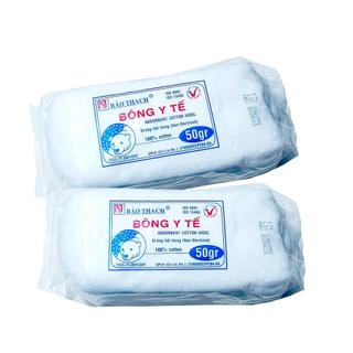 Bông gòn y tế bảo thạch 25g, 50g,100g