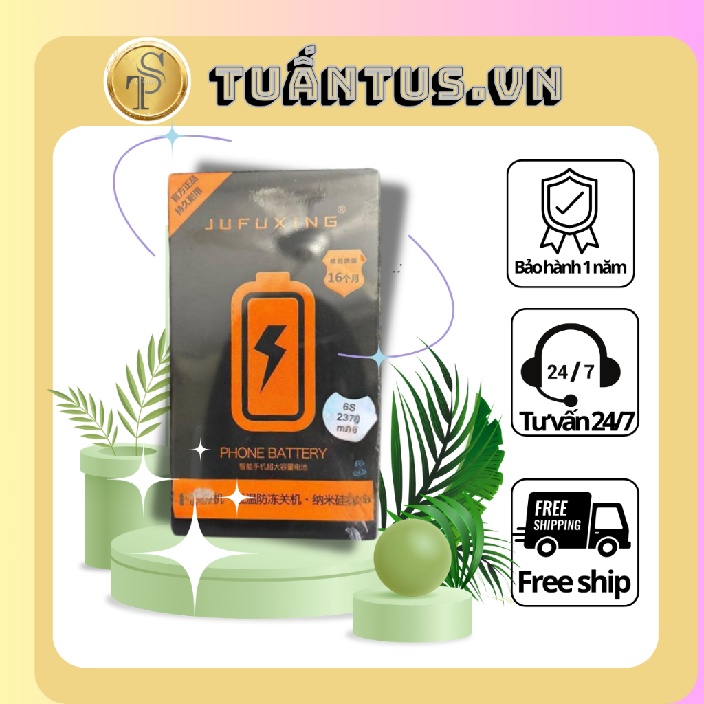 Pin Dung Lượng Cao Jufuxing chất lượng cho iphone 6-14 Pro Max