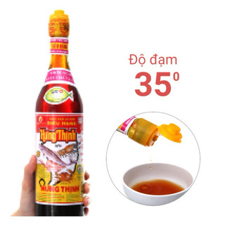Nước mắm Hưng Thịnh 35 độ đạm chai 650ml