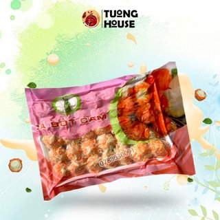 Viên Cá Sốt Cam Mayonnaise Khay 500g Gồm 35 viên