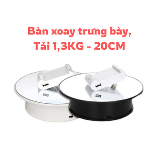  Bàn xoay trưng bày sản phẩm  Lỗi 1 đổi 1 . Đế xoay trưng bày sản phẩm đa năng. Bàn quay livestream quay video tiện lợi. 