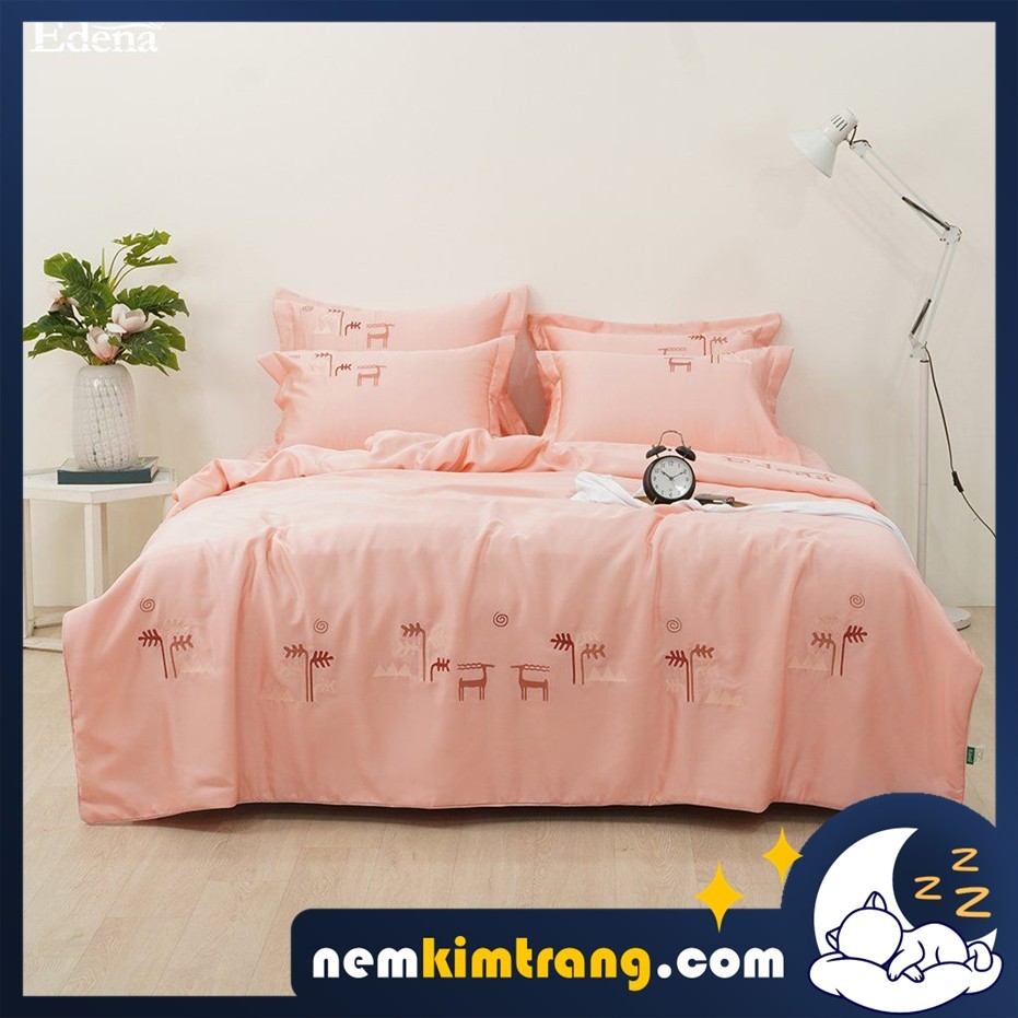 BỘ Ga (Drap) Nệm Tencel Edena Mẫu 7713 - CHÍNH HÃNG, CAO CẤP