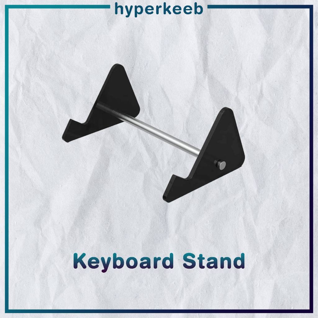 Giá đỡ bàn phím | Kệ trưng bày bàn phím | Keyboard Stand chất liệu nhựa mica trong suốt | HYPERKEEB