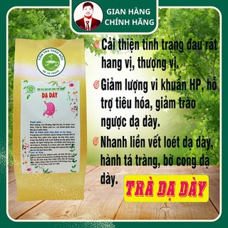 Trà thảo mộc Dạ Dày thảo dược Vũ Trọng, hỗ trợ Viêm Loét dạ dày, bờ cong dạ dày, hành tá tràng, giảm trào ngược dạ dày.