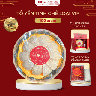 100g yến sào tinh chế vip sợi to dài nguyên chất sạch lông yến sào nha trang inest khánh hòa inest