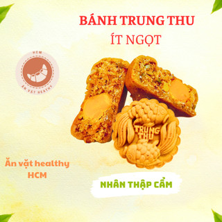 Bánh trung thu nhân thập cẩm handmade bánh mới mỗi ngày giảm độ ngọt của nhân và vỏ bánh