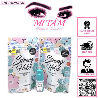 Keo nối mi strong hold , keo nối mi nhanh khô 1S , keo nối mi bền Hàn Quốc _Dụng cụ nối mi