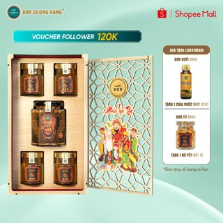 Combo Quà Tặng Kim Cương Vàng Phúc Lộc Thọ