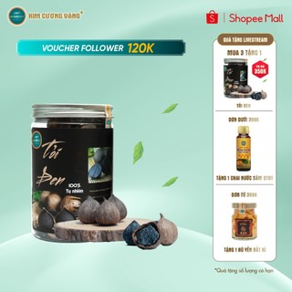 Tỏi Đen Giải Độc Gan Tăng Đề Kháng  Kim Cương Vàng Hộp 300gr