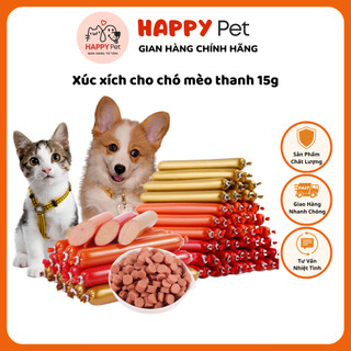 Xúc xích cho chó mèo thú cưng thanh 15g