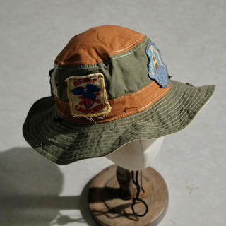 Nón tai bèo kaki Adventure logo thêu