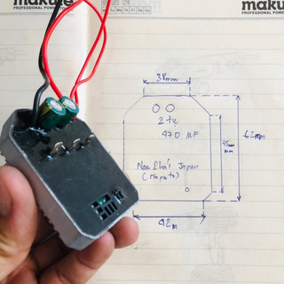 [NPS] Mạch máy mài pin Hitachi Không Chổi Than