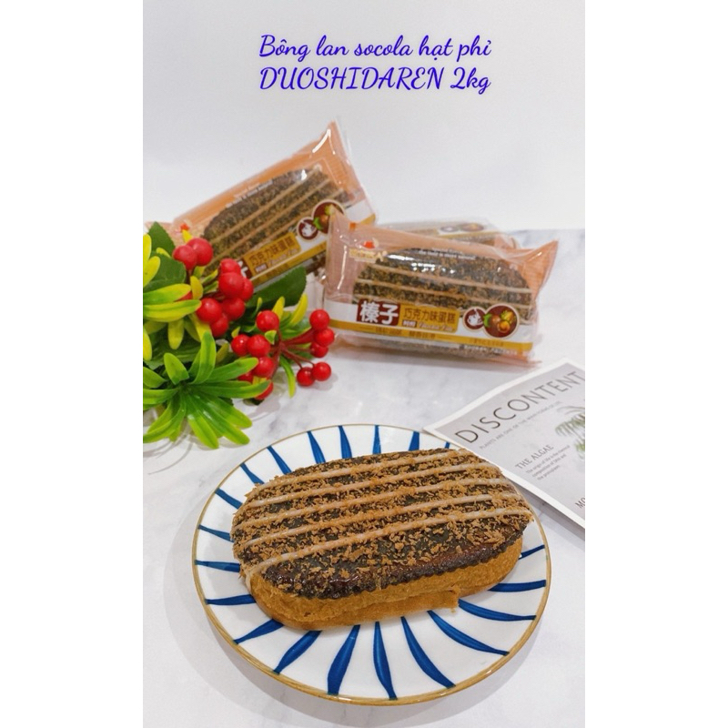 Bông Lan Phô Mai Sữa / Socola Hạt Phỉ Doushidaren