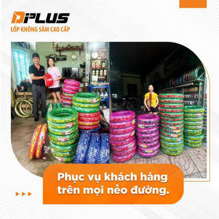 Săm Ruột DPLUS - DRC xe Máy 50-60, 2.25, 2.50,2.75-17