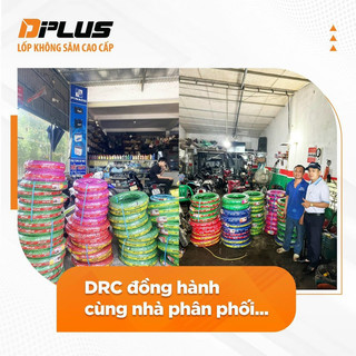 Săm Ruột DPLUS - DRC xe Máy 50-60, 2.25, 2.50,2.75-17