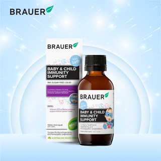 Brauer Hỗ trợ Tăng cường Hệ miễn dịch dạng siro (100ml)