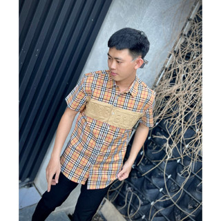 ÁO SƠ MI KẺ SỌC BẮP RANG BƠ