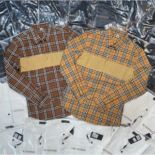 ÁO SƠ MI KẺ SỌC BẮP RANG BƠ