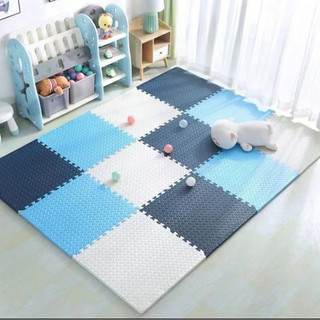 Bộ 9 tấm thảm xốp trải sàn vân khế 60x60x2cm