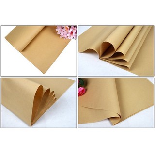 Giấy kraft, giấy gói quà, gói hoa, 1 tờ khổ 50x70cm